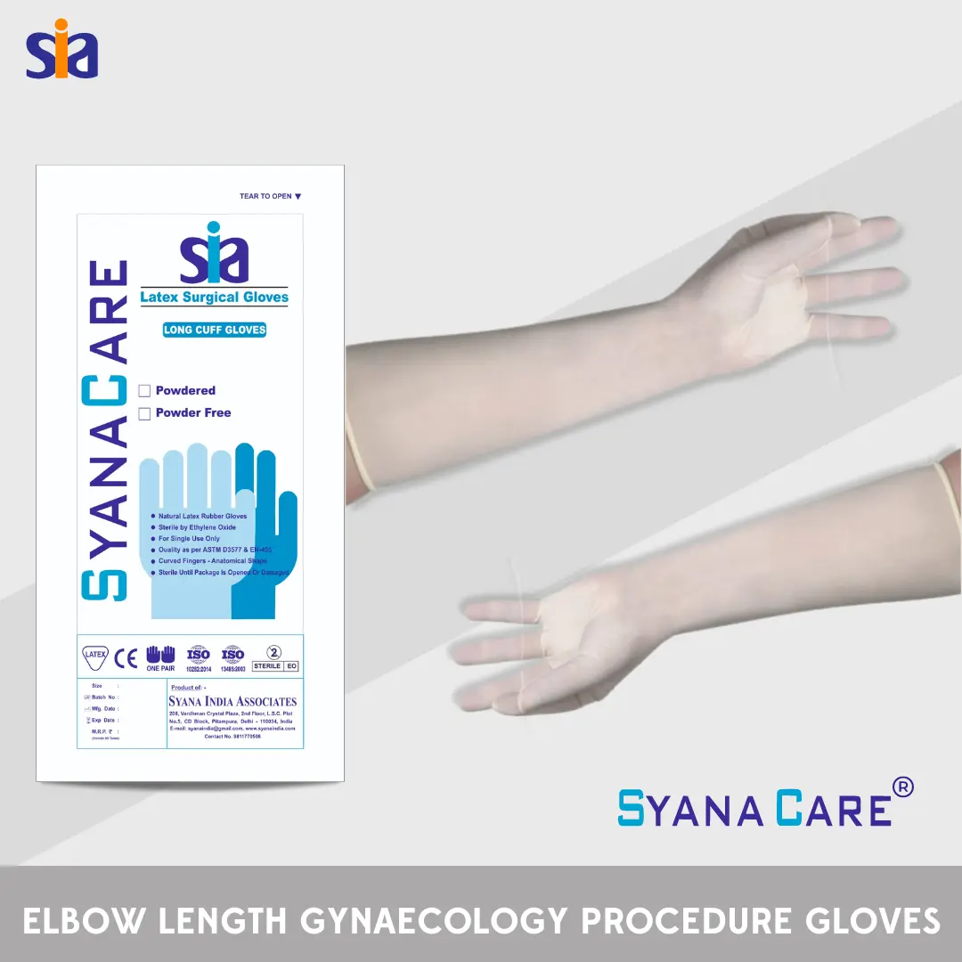 Elbow Length Gynaecology Procedure Gloves (1)