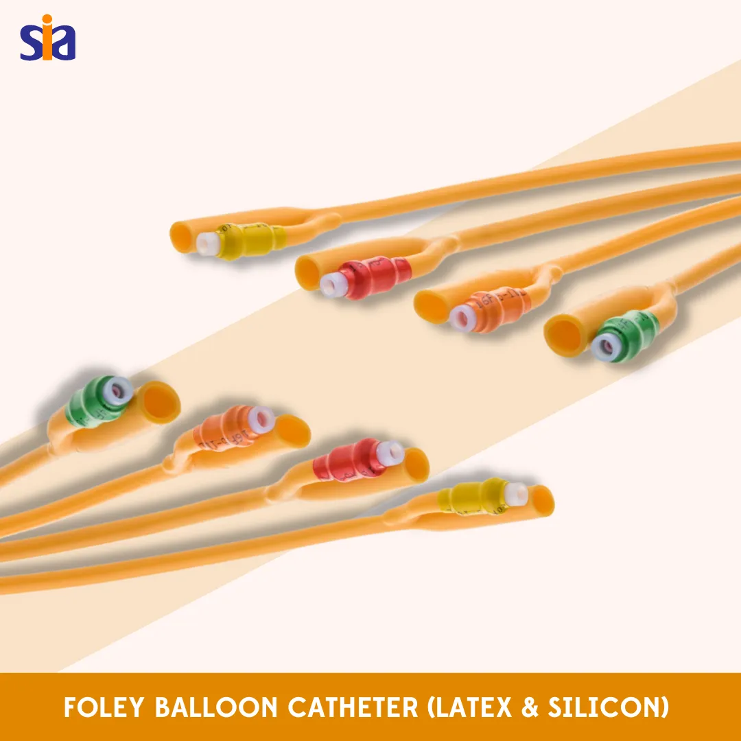 Foley Balloon Catheter (Latex & Silicon)