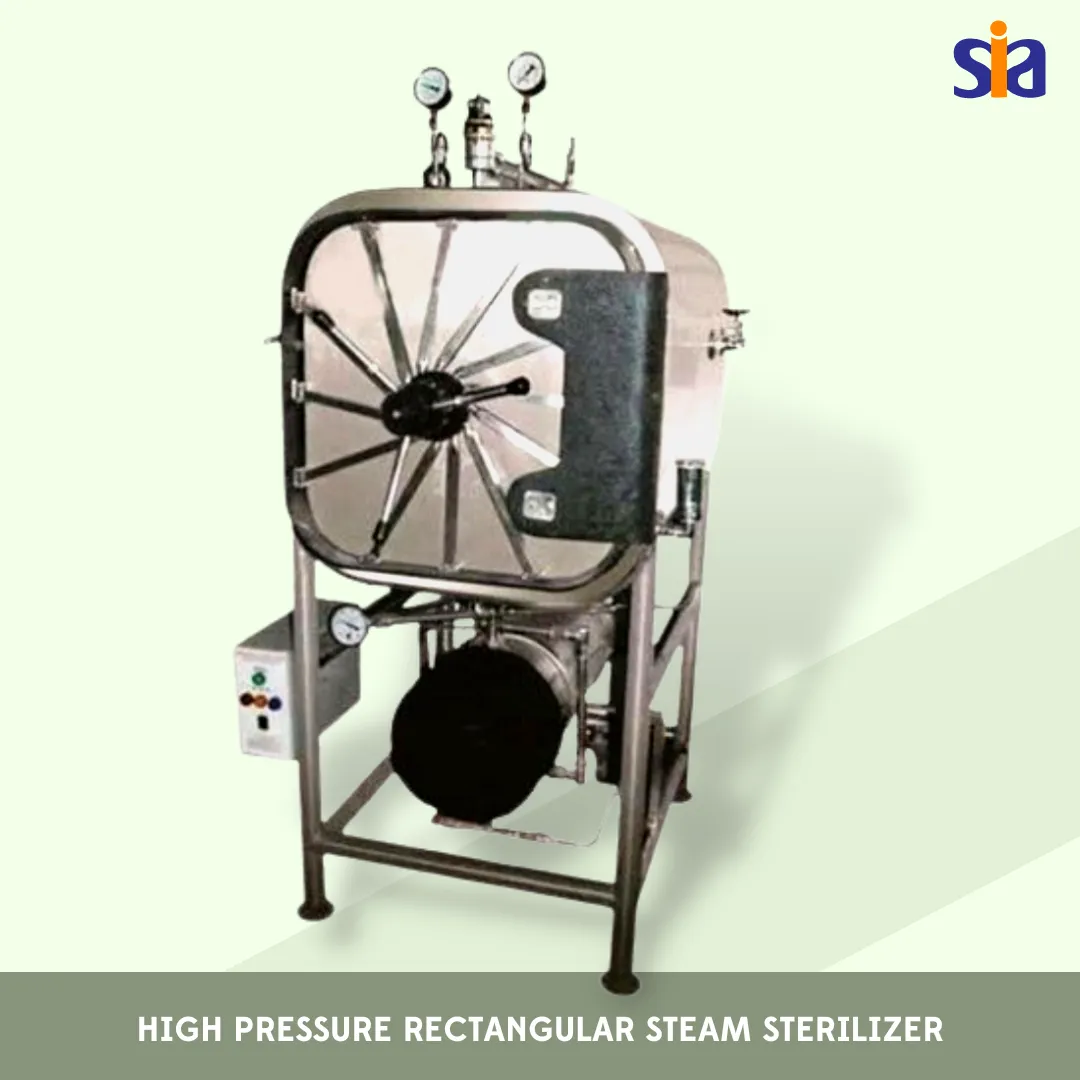 High Pressure Rectangular Steam Sterilizer