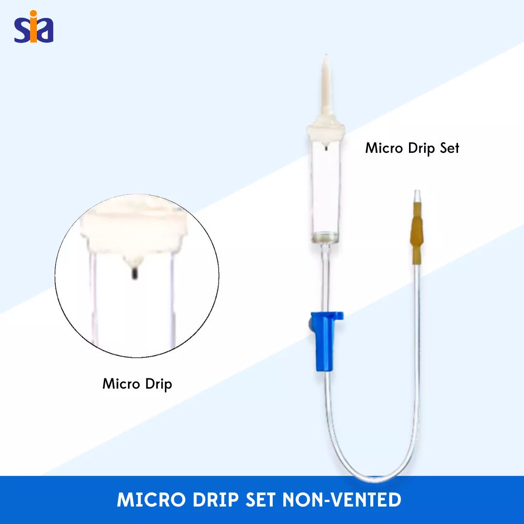 Micro Drip Set Non Vented