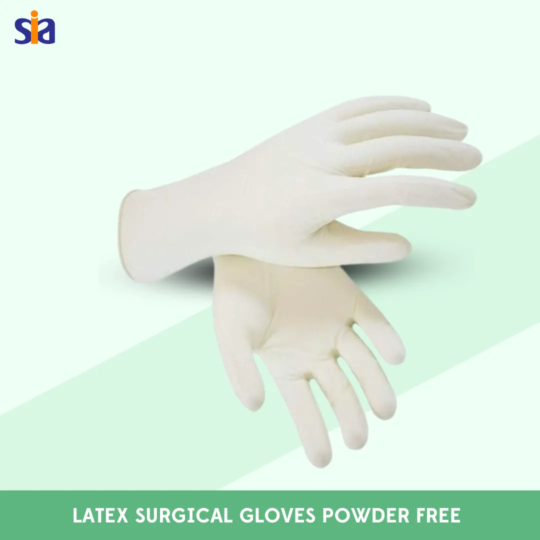 latex Surgical Gloves Powder Free